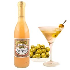 Boscoli Dirty Martini Olive Juice 12.7 Oz (Paquete De 3)