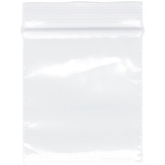 Plymor 1.5″ x 1.5″, 2 Mil Zipper Reclosable Plastic Bags