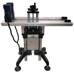 Bottomless Gap Transfer Conveyor Hugger Belt Bottle Conveying Device 220V 240W
