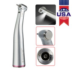 Yabangbang Dental LED Fiber Optic Contra Angle Handpiece 1:1 1:5 1:4.2 Increase