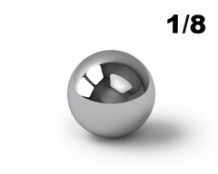20,000 1/8″ Inch G25 Precision Chromium Chrome Steel Bearing Balls AISI 52100
