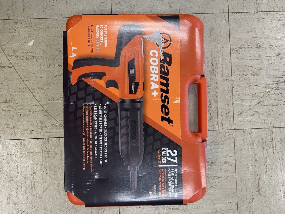 Ramset 16944 Cobra+ 0.27 Caliber Semi-Automatic Powder Actuated Tool NEW