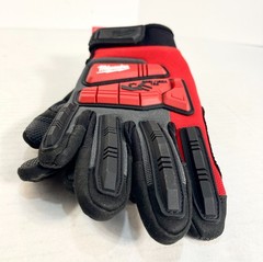 NWT – Milwaukee Demolition Impact Wrecking Gloves Black/Red, Large, 48-73-8552