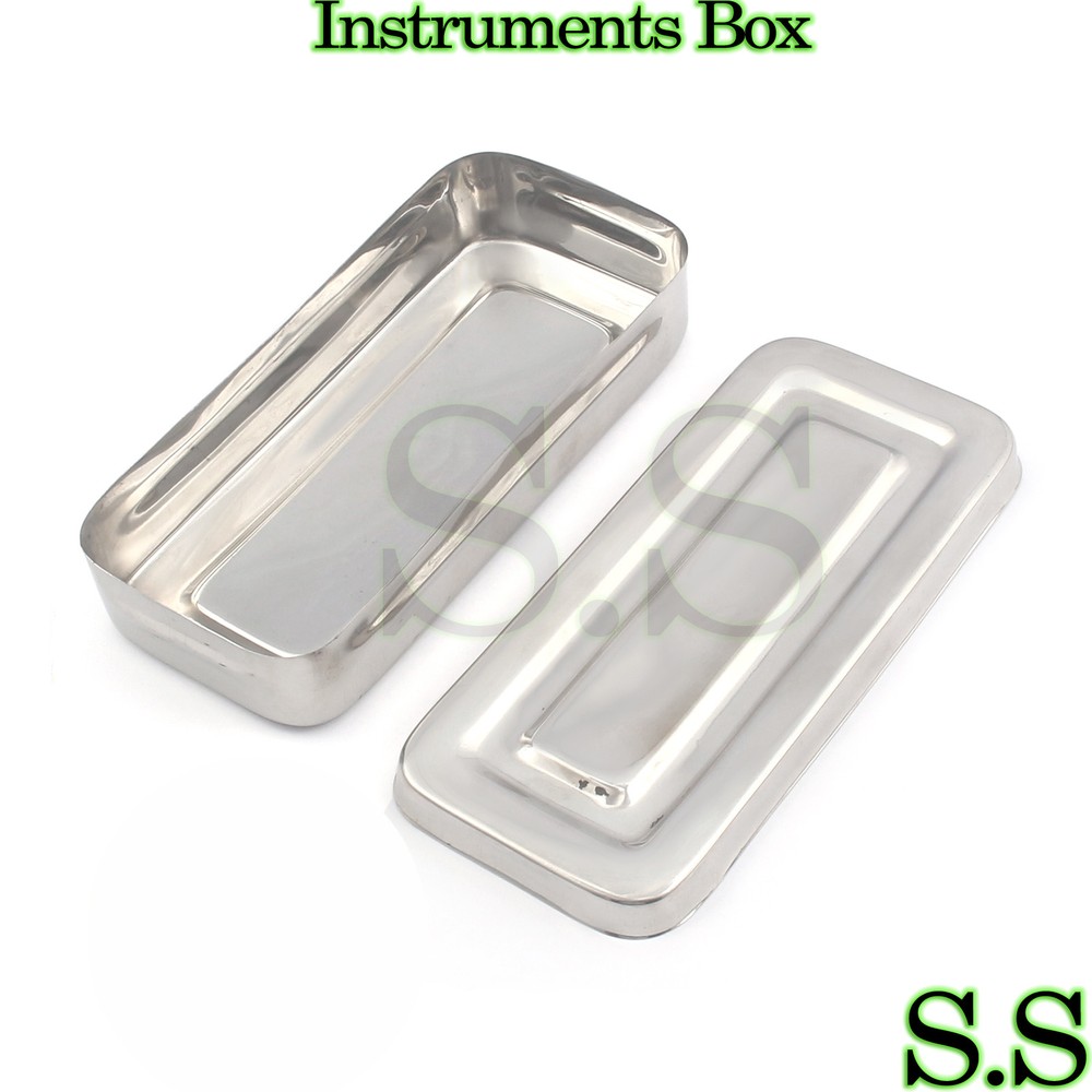 7″x3″x1.5″ Surgical Instruments Box Stainless Steel High Quality