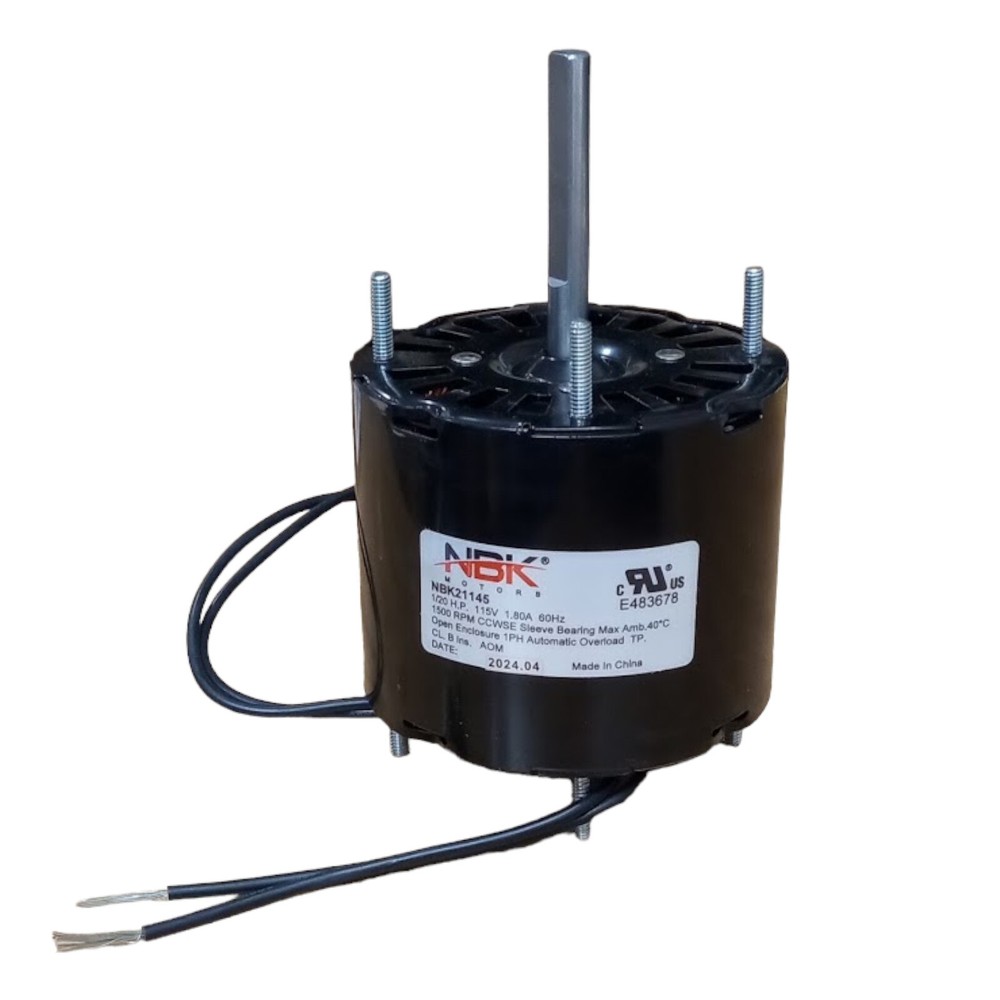Fan Motor 3.3″ Dia. 1/20 HP 1500 RPM 115 Volts CCW Rotation Replaces Fasco D133