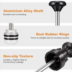 FOUR UNCLES 200cc Fluid Extractor & Fill Pump for Automotive Use – Oil Syringe w