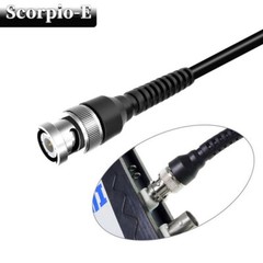 BNC Male Plug to Dual Alligator Crocodile Clip Oscilloscope Test Lead Q9 Cable