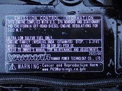 2022 Yanmar 4TNV98C-NMSLV Diesel Engine FACTORY SURPLUS UNUSED 4TNV98