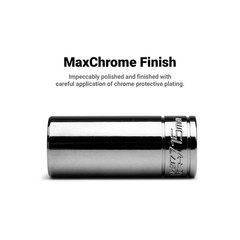 1/4 In. Drive Metric 12-Point Shallow and Deep Socket Set (28-Piece)