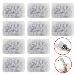Dental Latch Type Prophy Polishing Brushes brush Flat Nylon Bristles New