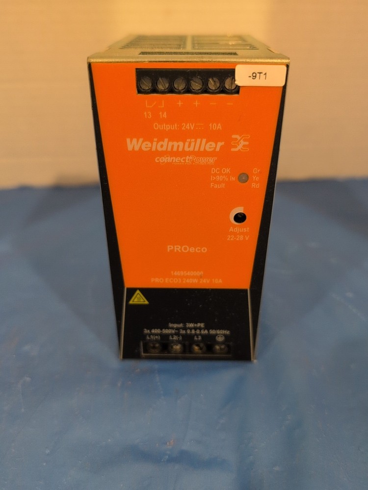Weidmuller Pro ECO3 Order# 1469540000 Power Supply