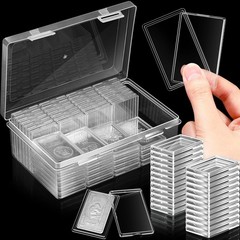 Batiyeer 200 Pcs 1 oz Silver Bar Case 2.16 inches x 1.37 x 2.4