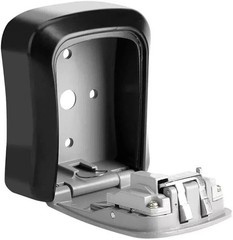 Key Lock Box for Outside-Combination Lockbox for House Key-Portable/Wall Mounted