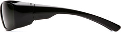Safety Shade 3.0 Safety Glasses, Scratch-Resistant, Black Frame, 3.0 Ir Filte…