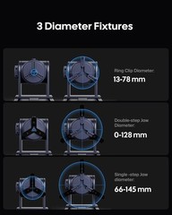 Laser Rotary Roller Accessory For LaserPecker LP2Plus/LP4/LP5/LX2,Rings/Bottles