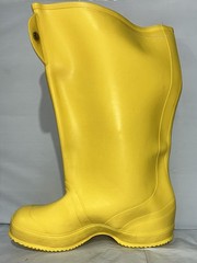 PVC Rubber Waterproof Over Work Boots Construction Shoes Rain Snow Galoshes LRG