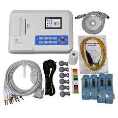 CONTEC ECG300G 3-Channel ECG – 12-Lead for Human/Vet Use – Digital EKG Machine