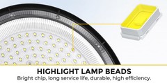 300W UFO Led High Bay Light Warehouse Factory Commercial Industrial Shop Light