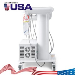 Dental Mobile Delivery Unit Cart with Air Compressor ultrasonic scalers 4Hole