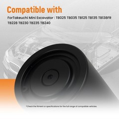 Durable Top Roller for Takeuchi TB125 TB135 Part# 03712-00100