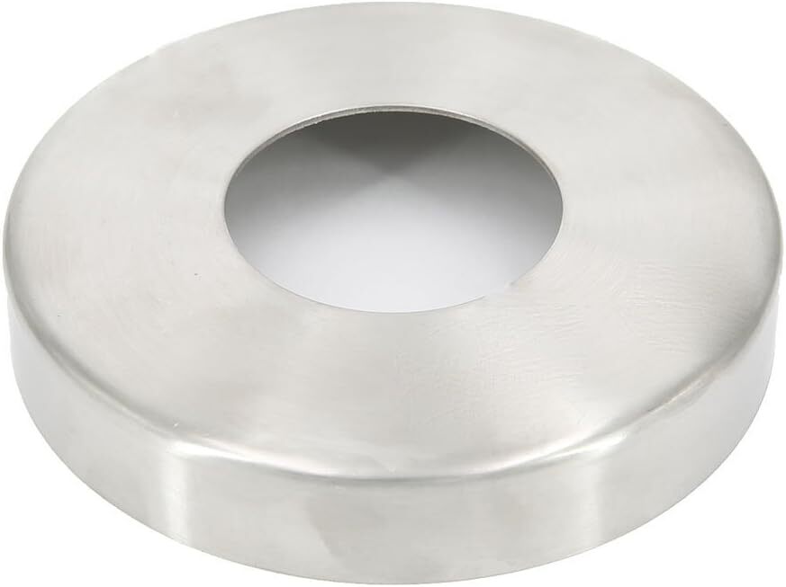 Stainless Steel Base Cover to 1″, 1-1/2″,1-1/4″,1-7/8″ 1-5/8″ & 2″ OD Round Post