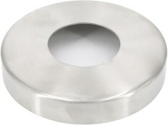 Stainless Steel Base Cover to 1″, 1-1/2″,1-1/4″,1-7/8″ 1-5/8″ & 2″ OD Round Post