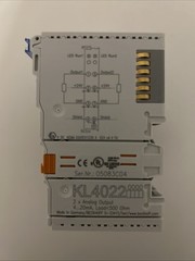 Beckhoff KL4022 | Bus Terminal, 2-channel analog output, current, 4…20 mA