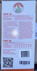 Pinch Fit Plant-Based 32 NRR 80% Bio Based Earplugs PF-30 100 pairs NEW!