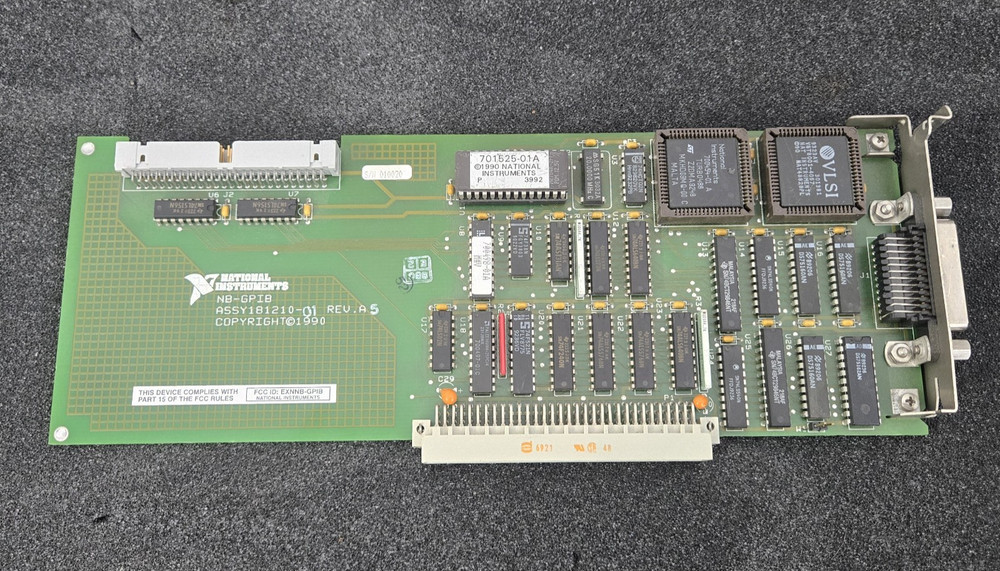 National Instruments GPIB Interface for Mac NuBus NB-GPIB 181210-01 NB IEE488
