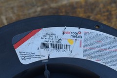 Weldcote metals alloy 4043, mig welding wire 0.35, 8.54 pounds.