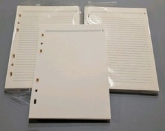 Vtg 1990s-2000s Authentic Louis Vuitton GM Agenda Refill Pages & Plastic Pockets