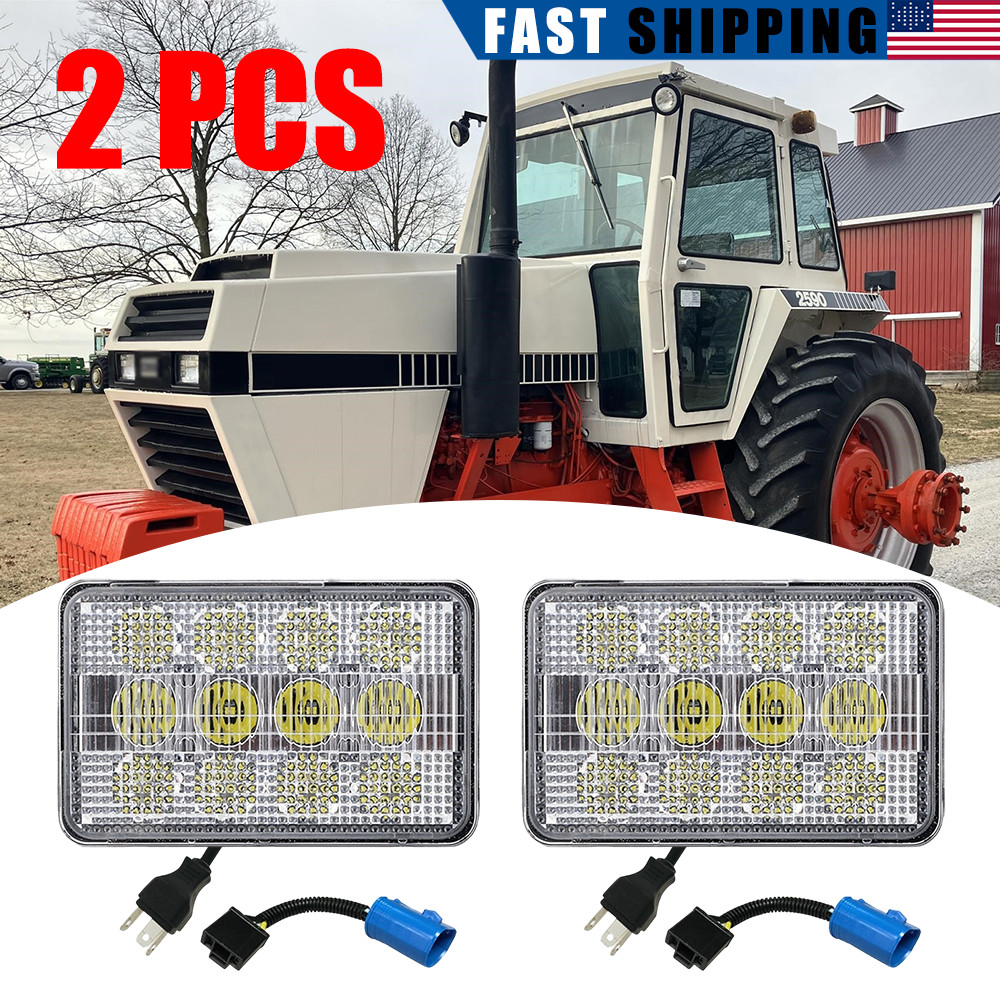 LED headlights For Case Tractors 1690 2090 2290 2390 2590 4490 4690 4890 1294