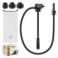 Auto-Stop Cordless Fuel Transfer Pump Compatible with DeWalt 20V & Milwaukee 18V