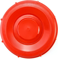 2 Pack Red IBC Tote Tank Lid 6.5” w/ Gasket Fits 163mm Cap for Liquid Storage