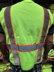 TCSV3 High Visibility Lime Two Tones Safety Vest , ANSI/ ISEA 107-2015
