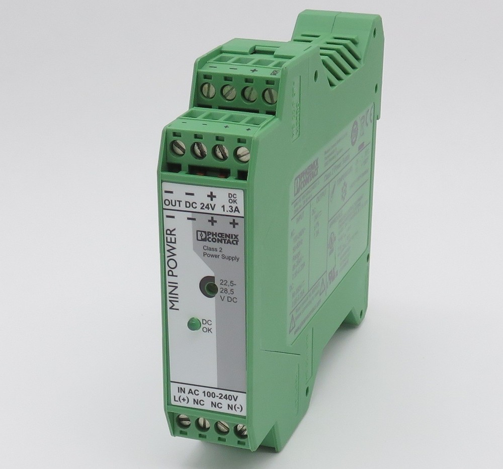 Phoenix Contact Power Supply MINI-PS-100-240AC/24DC/1.3 Power Supply 24V DC 1.3A