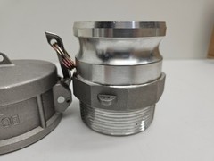 Milton Industries Cam & Groove Type A & F 3in Dust Cap DC-300 + F-300 FNPT