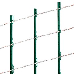 VEVOR 2625Ft 800M Electric Fence Wire Fencing Polywire Horse Cattle Livestock