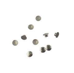 10Pcs/1PACK Dental Orthodontic Lingual Button For Bondable Round Mesh Base