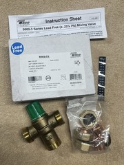 Taco Lead Free Mixing Valve Brass 3/4″ Union Sweat 5003-C3; 85-176 degrees F
