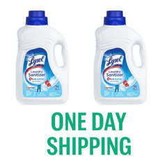Lysol Laundry Sanitizer Crisp Linen 150oz 2 Pack Chlorine Free Disinfecting