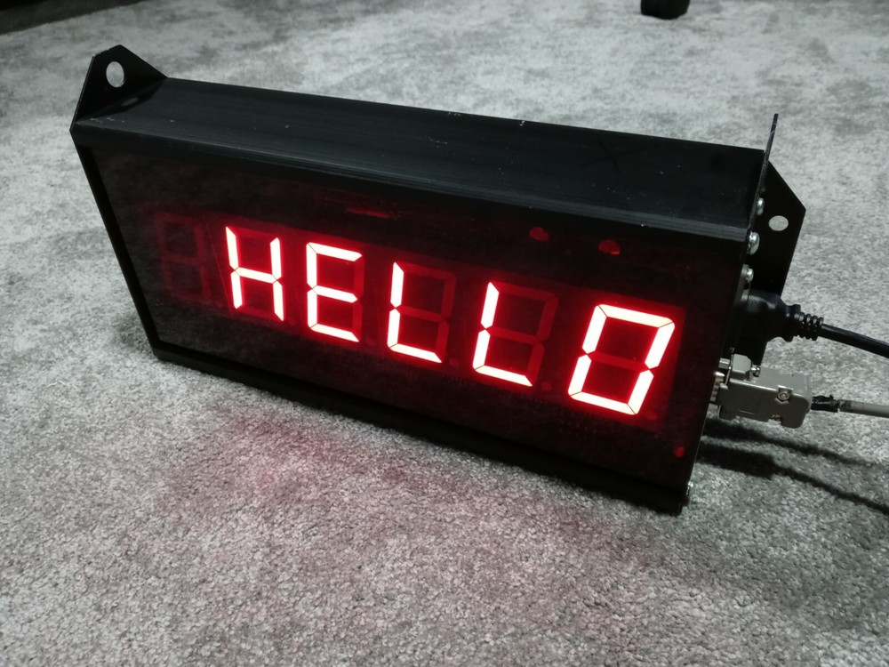 American LED-Gible Ledgible Counter Sign TL-2421, 6 Digit 2.3 Inch, User Manual