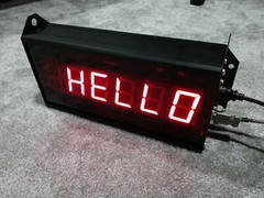 American LED-Gible Ledgible Counter Sign TL-2421, 6 Digit 2.3 Inch, User Manual