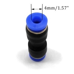 280/50PCS Quick Connect Straight Push Connector Air Line Fittings Straight Push