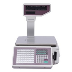 LCD Display Electronic Price Computing Scale w/ Thermal Label Printer 0.44-66lbs