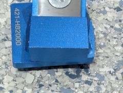Virginia Abrasives 421-H82000 Carbide Scraper Trapezoid Grinder (3-Pack)