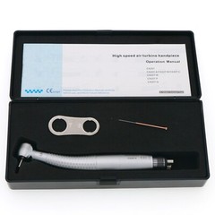 US COXO Dental Handpiece Air Turbine High Speed Self Power LED M4 4 Holes