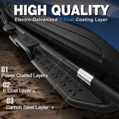 Running Boards for 1999-2016 F-250/F-350 SuperCrew, Heavy-Duty Work Steps