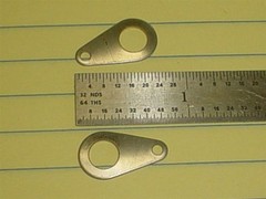 100 Aircraft Grade Copper Tinned Non-Insulated Ring Tongue Terminals Lug 16 AWG