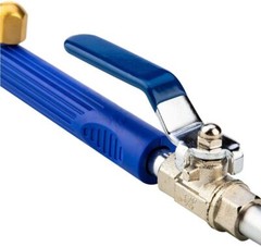 2 in 1 Hydro Jet Water Spray Gun High Pressure Power Washer Nozzle Wand Cleaner